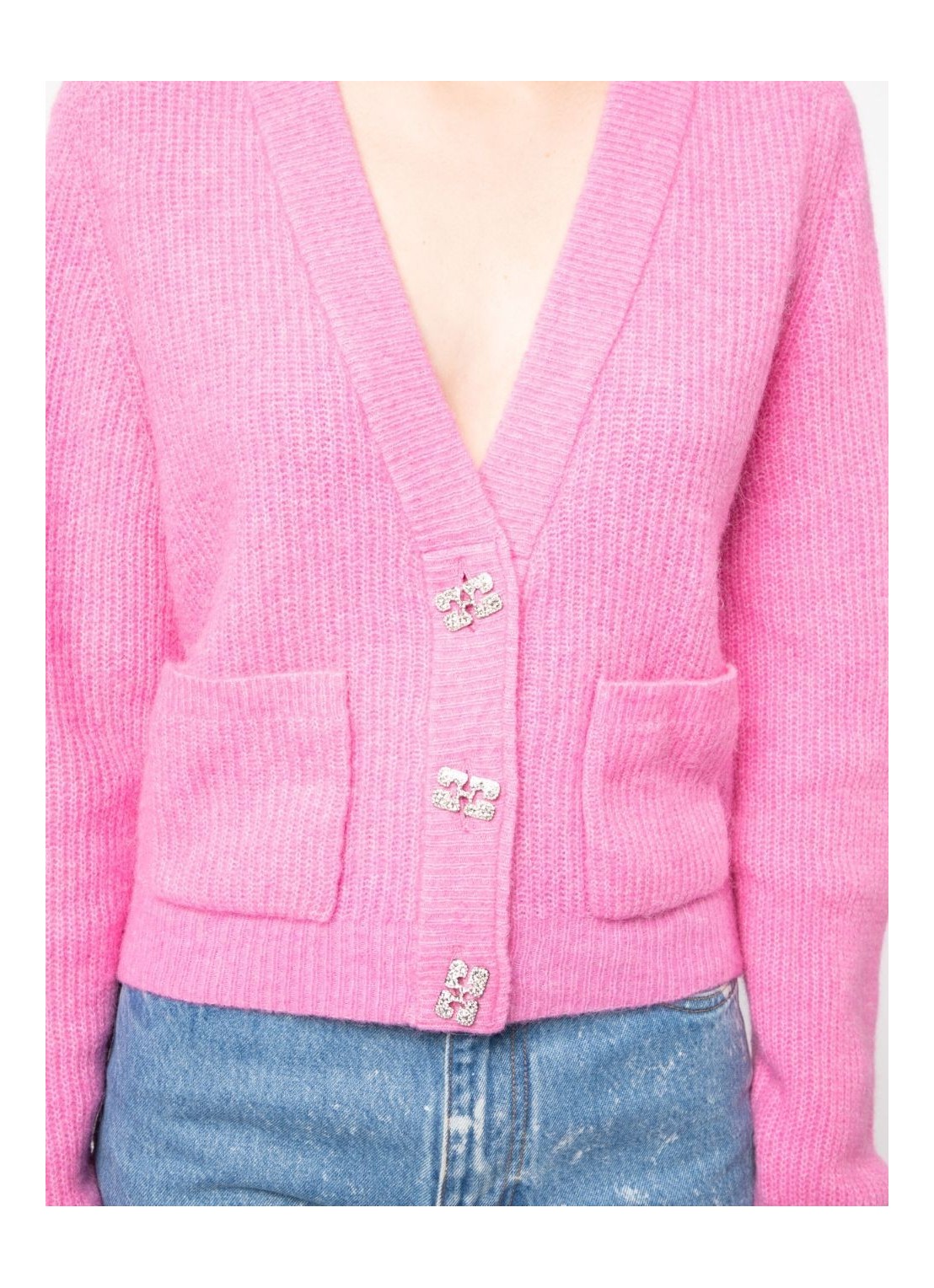 BNWOT] NEONMELLO Basic Donna Weave Textured Knit Cardigan in Dusty Pink,  Women's Fashion, Coats, Jackets and Outerwear on Carousell