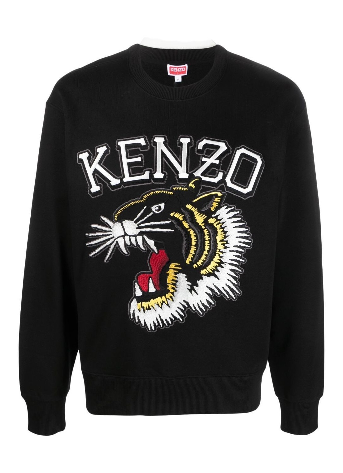 Sudadera kenzo sweater man tiger varsity classic sw fd65sw0494mf 99j talla negro
 