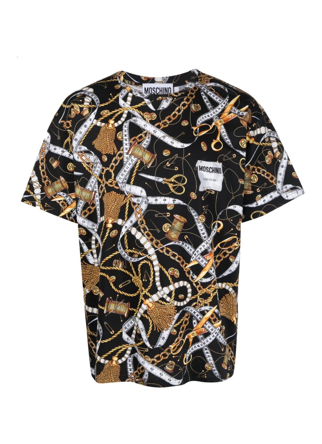 Camiseta moschino couture t-shirt man t-shirt 07205240 j1555 talla M
 