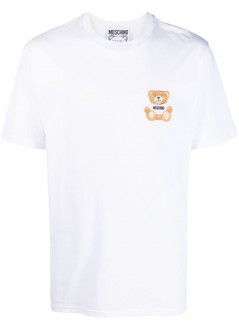 moschino couture t-shirt man t-shirt 07237041 1
