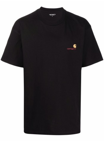 carhartt t-shirt man s/s american script t-shir i029956 89xx