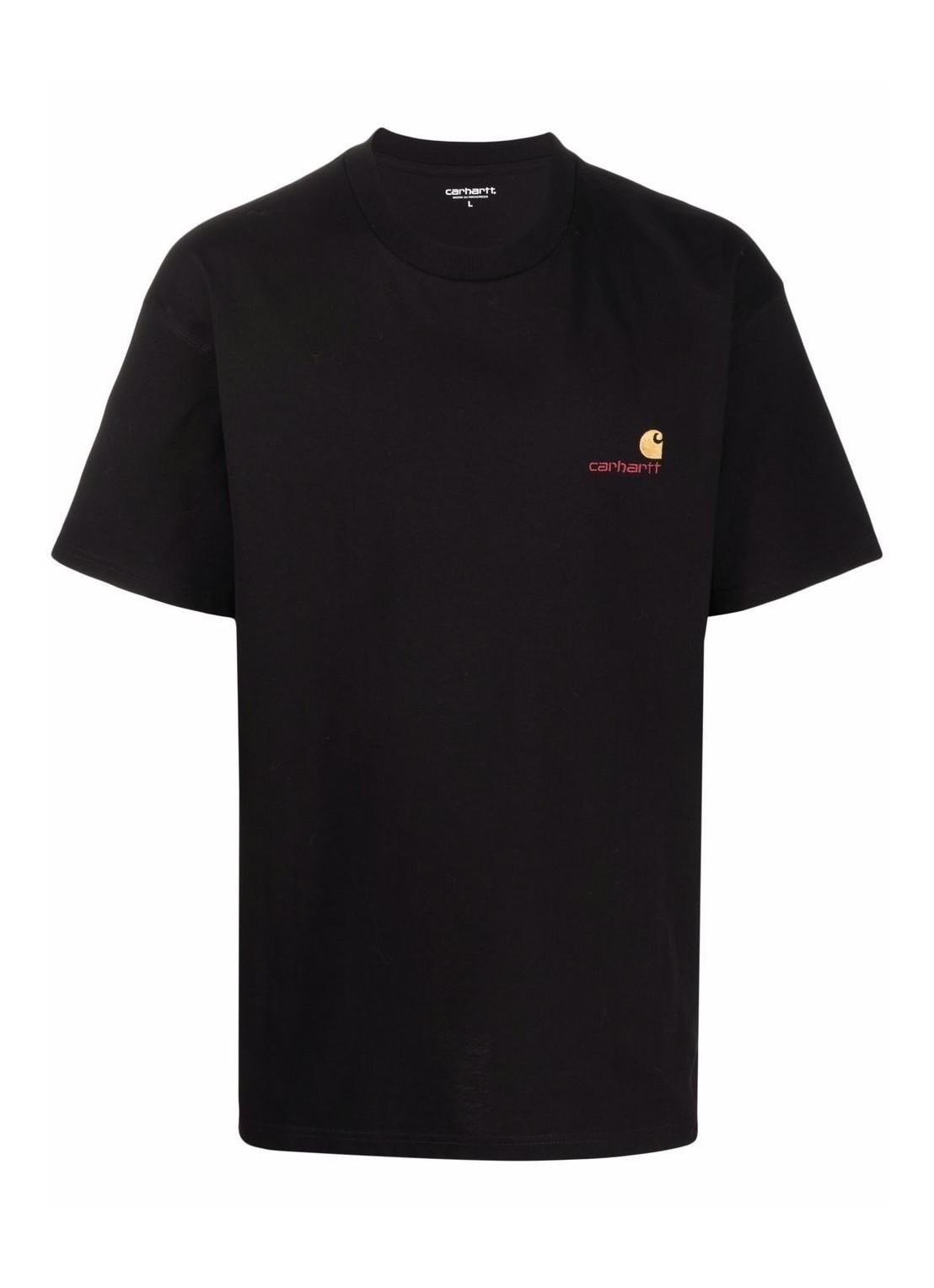 Camiseta carhartt t-shirt man s/s american script t-shir i029956 89xx talla XXL
 