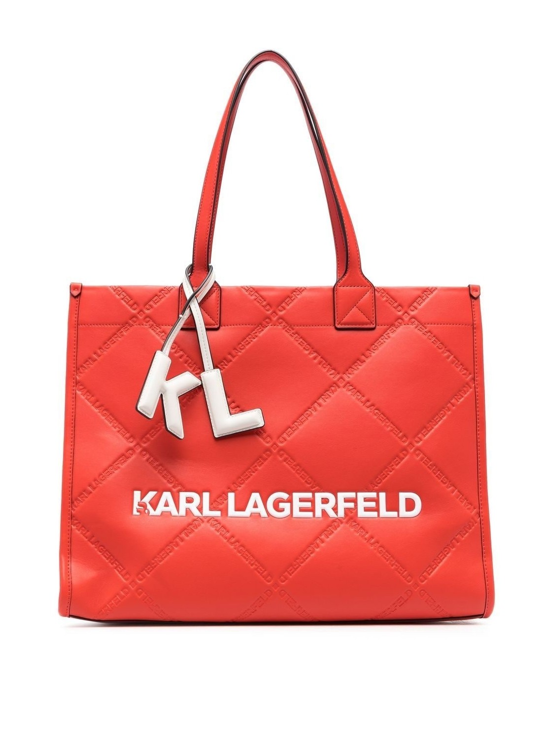 Handbag karl lagerfeld handbag woman k/skuare embossed lg tote 230w3030 a497 talla rojo
 