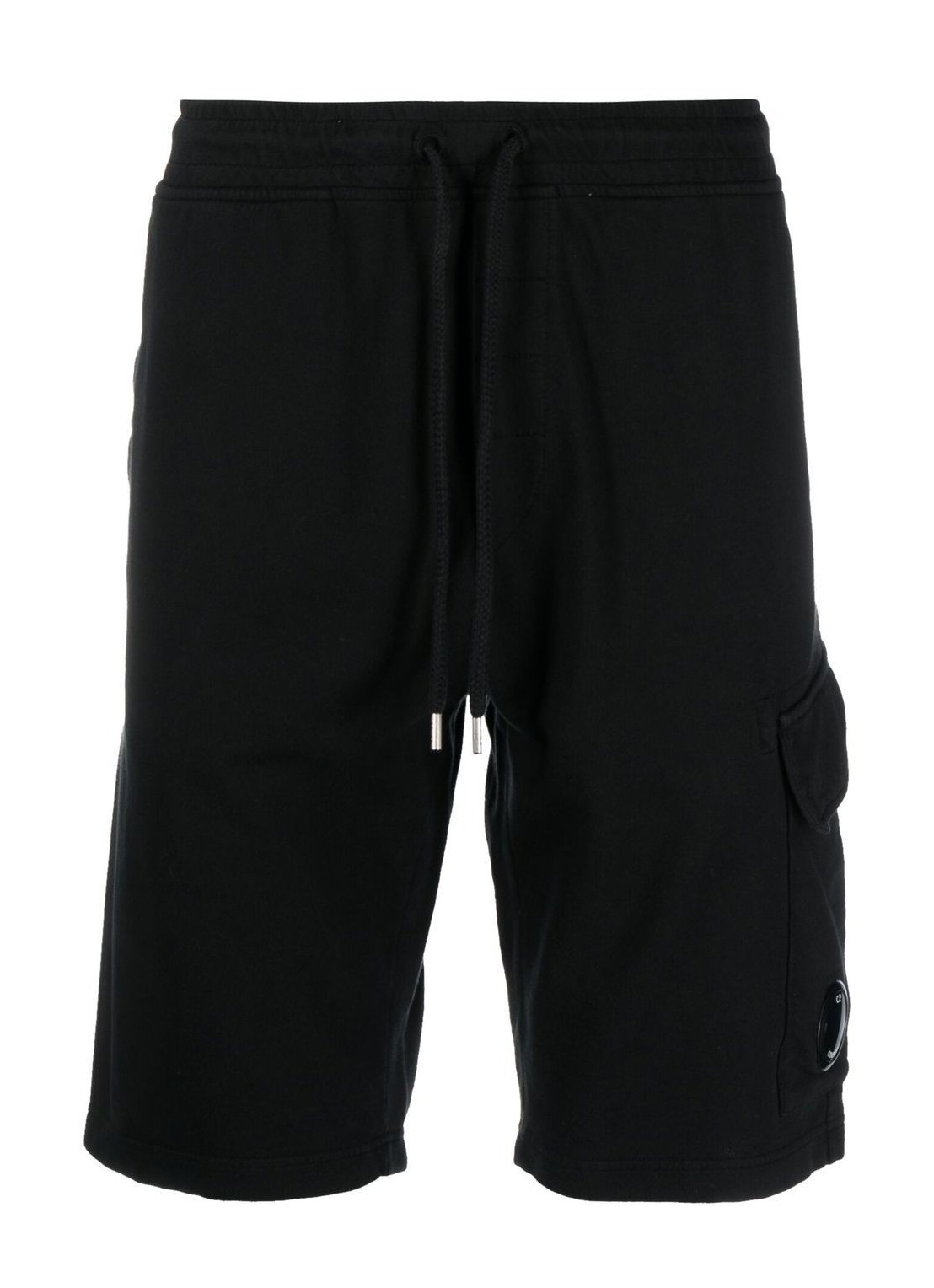 Pantalon corto c.p.company short pant man light fleece cargo shorts 15cmsb021a002246g 999 talla L
 