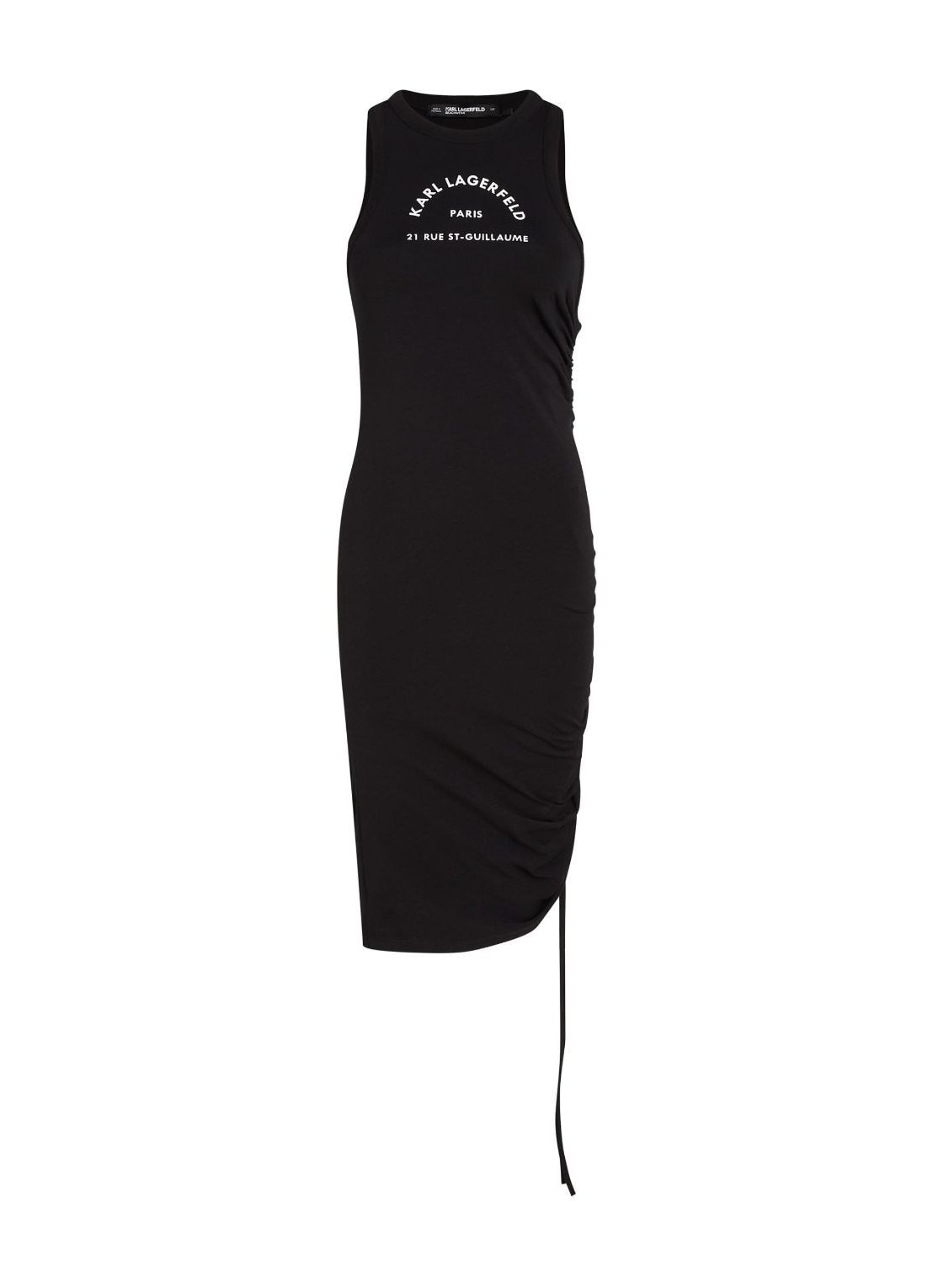 Vestido karl lagerfeld rsg logo tunic - 235w2221 999 talla S
 