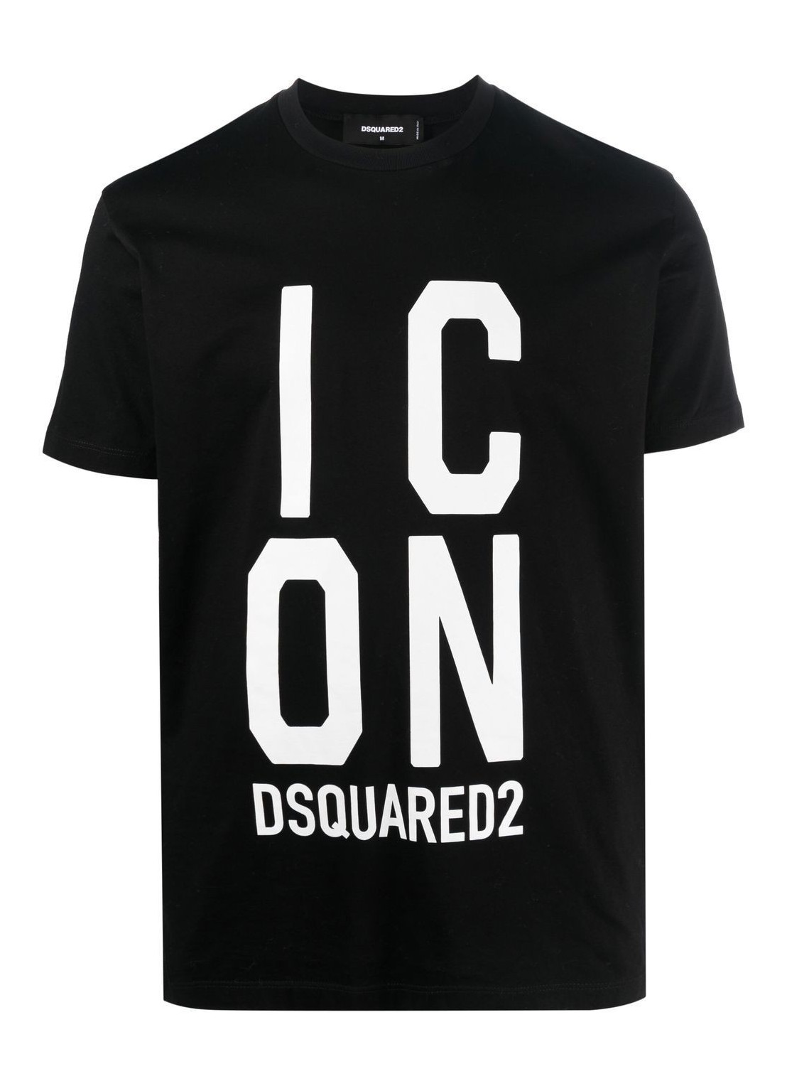 Camiseta dsquared t-shirt man icon squared cool fit tee s79gc0077s23009 900 talla L
 