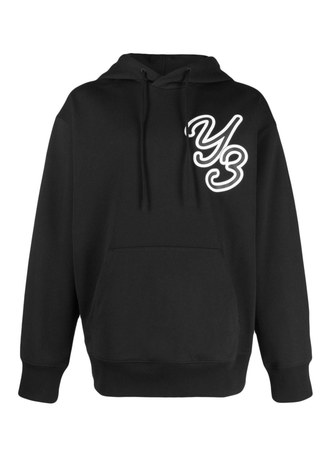 Sudadera y3 sweater man gfx hoodie it7523 black talla M
 
