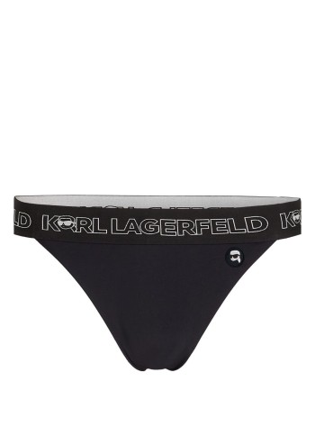 karl lagerfeld bikini braga mujer ikonik 2.0 bottoms w/ elastic 235w2225 999