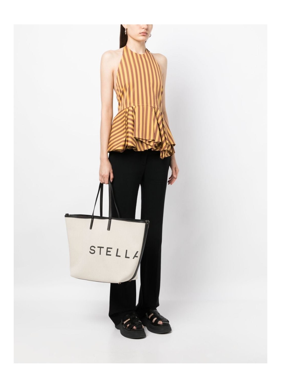 Stella mccartney top canvas tote