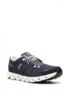 on running sneaker hombre cloud 5 men 5998916 midnight white