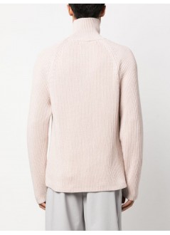 ami knitwear man turtleneck with label hks424kn0031 679