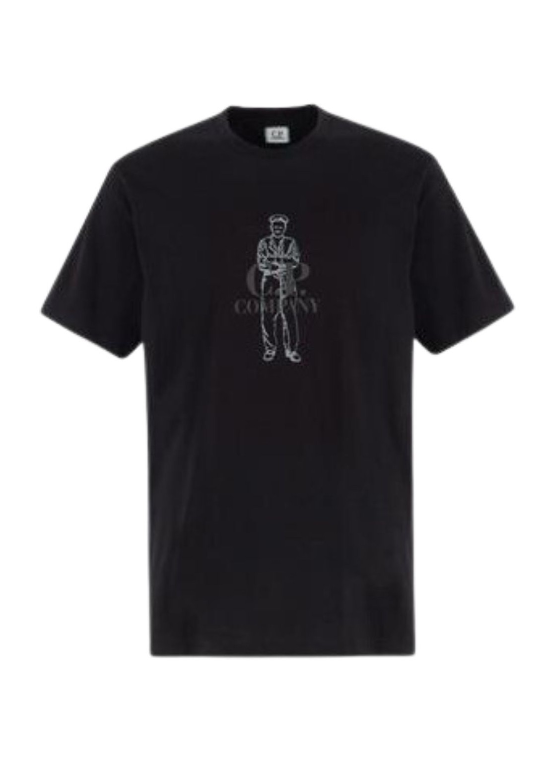 Camiseta c.p.company t-shirt man jersey british sailor t-shirt 15cmts140a005100w 888 talla M
 