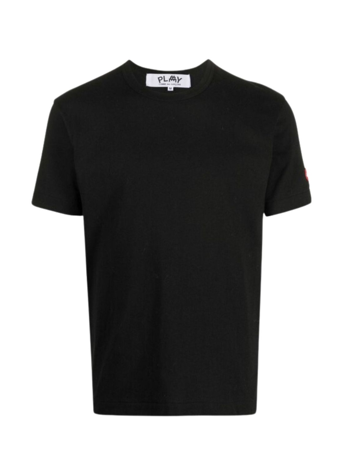 Camiseta comme des garcons t-shirt man mens t-shirt p1t328 black talla XXL
 