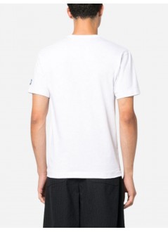comme des garcons t-shirt man mens t-shirt p1t328 white