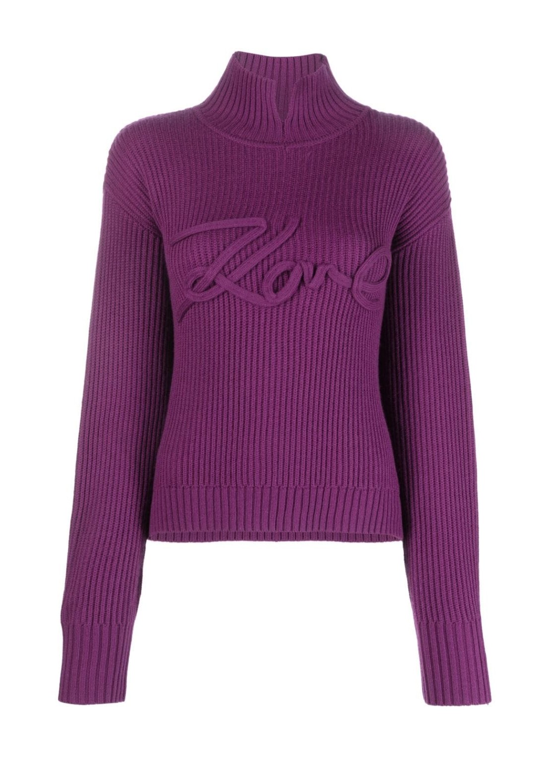 Punto karl lagerfeld knitwear woman signature soutache knit 236w2014 470 talla S
 