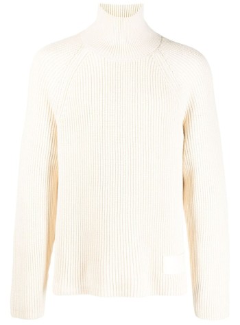 ami punto hombre turtleneck with label hks424kn0031 185