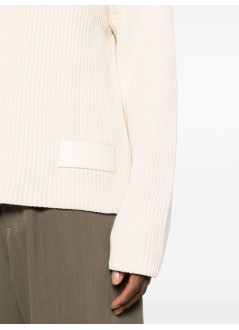 ami punto hombre turtleneck with label hks424kn0031 185