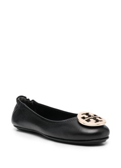 tory burch bailarina mujer minnie travel ballet with metal logo 50393013 013