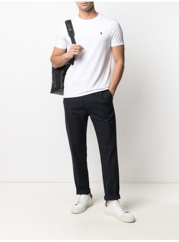 polo ralph lauren t-shirt man jersey ssl tshirt 710680785003 white 2