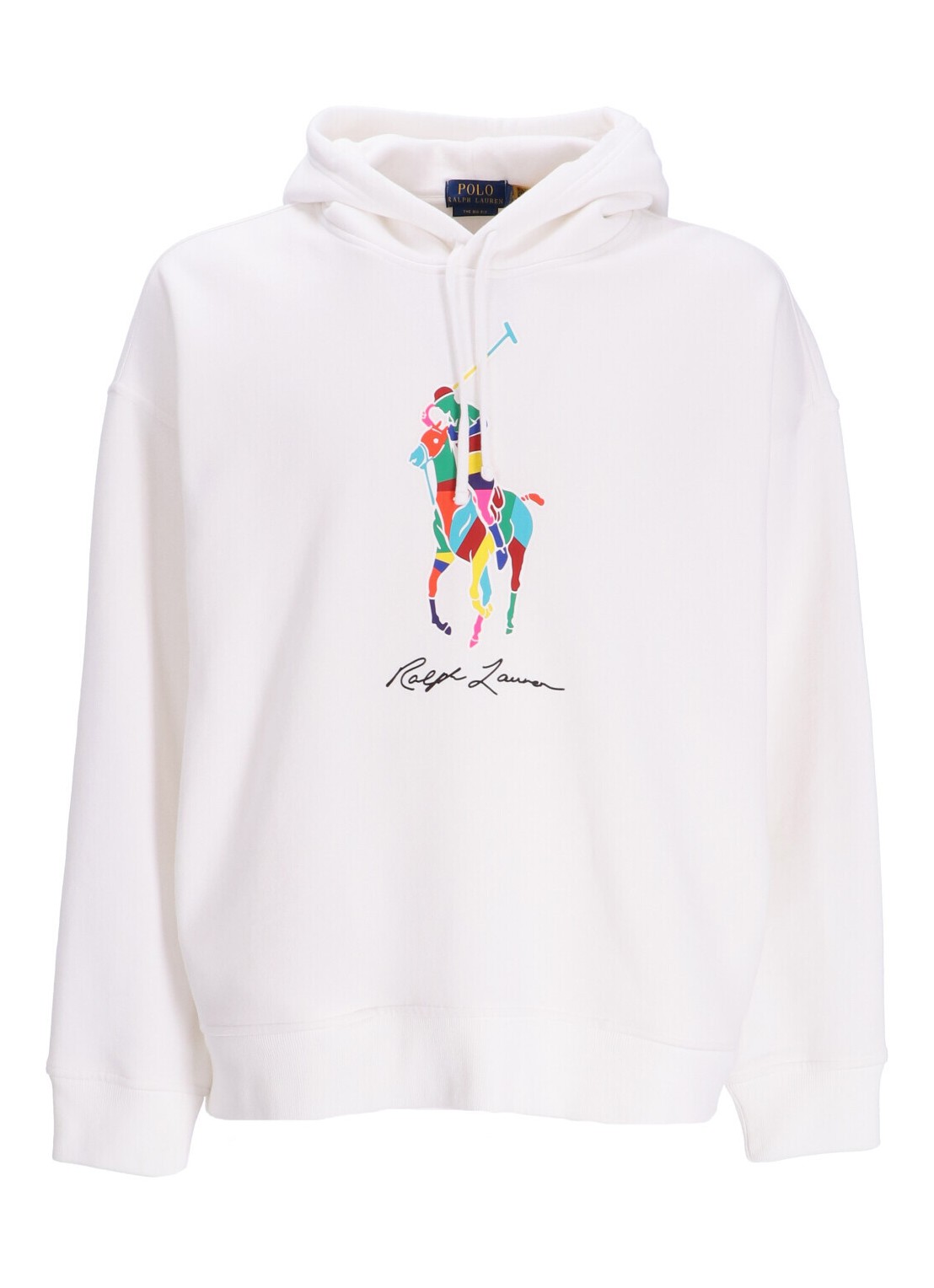 polo ralph lauren sweater man pohoodm3 long sleeve sweatshirt 710926613001 white Talla L Color blanco