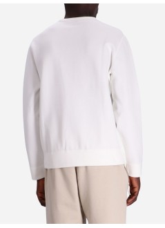 polo ralph lauren sweater man lscnm6-long sleeve-sweatshirt 710881519006 white