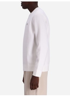 polo ralph lauren sweater man lscnm6-long sleeve-sweatshirt 710881519006 white