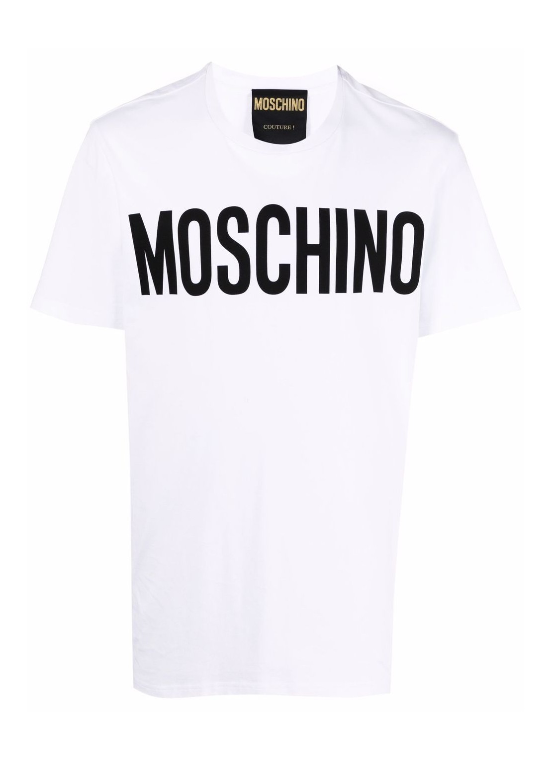 Camiseta moschino couture organic cotton jersey - 07012041 a1001 talla blanco
 