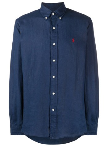 polo ralph lauren cubdppcs-long sleeve-sport shirt - 710794141002 newport navy