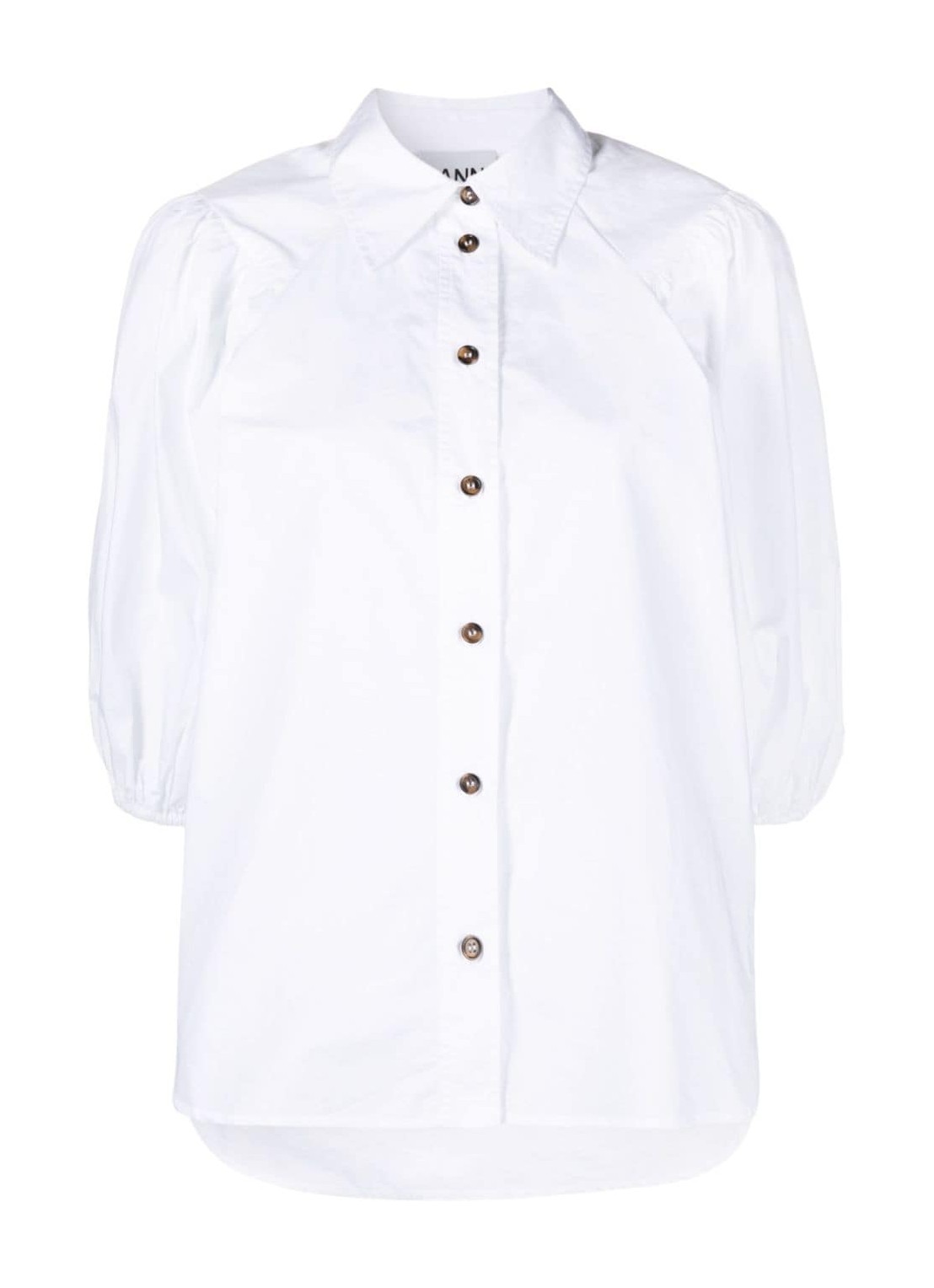Camiseria ganni shirt woman cotton poplin shirt f8881 151 talla 40
 