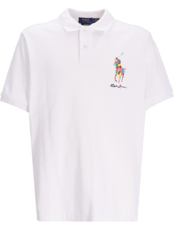 polo ralph lauren polo hombre sskcclsm1-short sleeve-polo shirt 710926413002 white