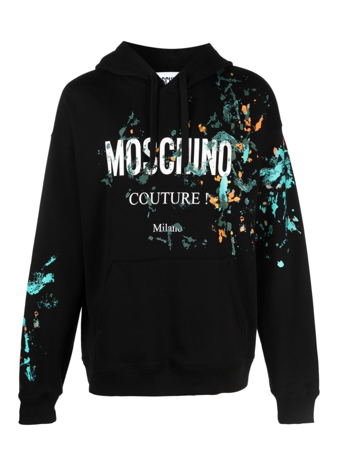 Sudadera moschino couture sweater man sweatshirt 17172028 a1555 talla negro
 