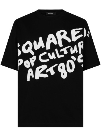 dsquared t-shirt man d2 pop 80's loose fit tee s74gd1238s23009 900