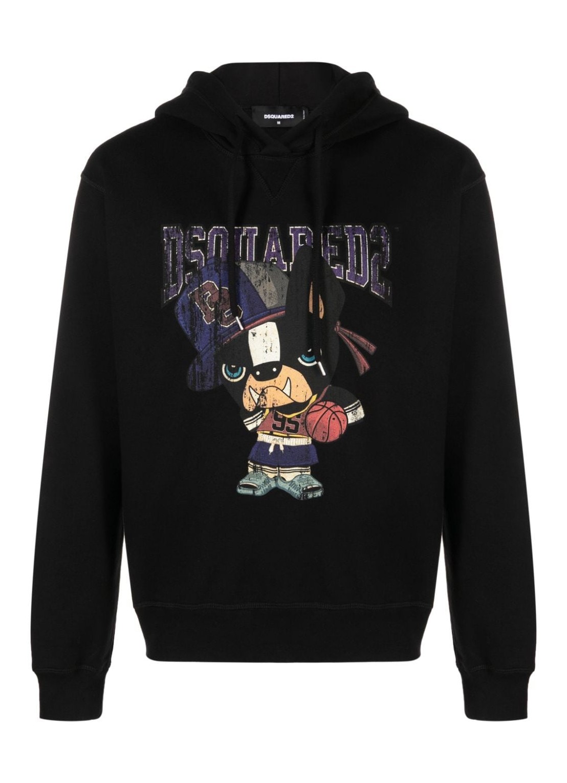 Sudadera dsquared sweater man cool fit hoodie s74gu0756s25551 900 talla negro
 