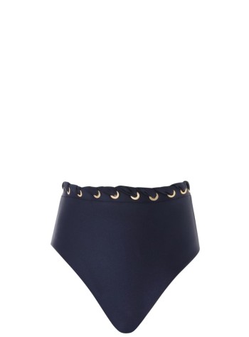 zimmermann bikini braga mujer alight eyelet high waist pant 6189wr241b nav