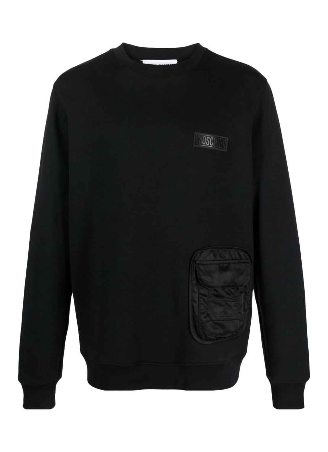 Sudadera moschino couture sweater man sweatshirt 17322026 j3555 talla negro
 