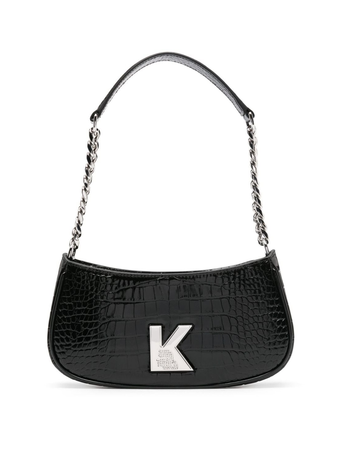 Handbag karl lagerfeld handbag woman k/kameo shoulderbag croc 240w3002 a999 talla T/U
 