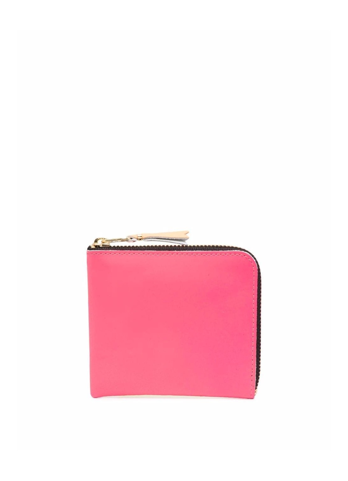 Cartera comme des garcons wallet man super fluo leather line sa3100sf pink yellow talla T/U
 