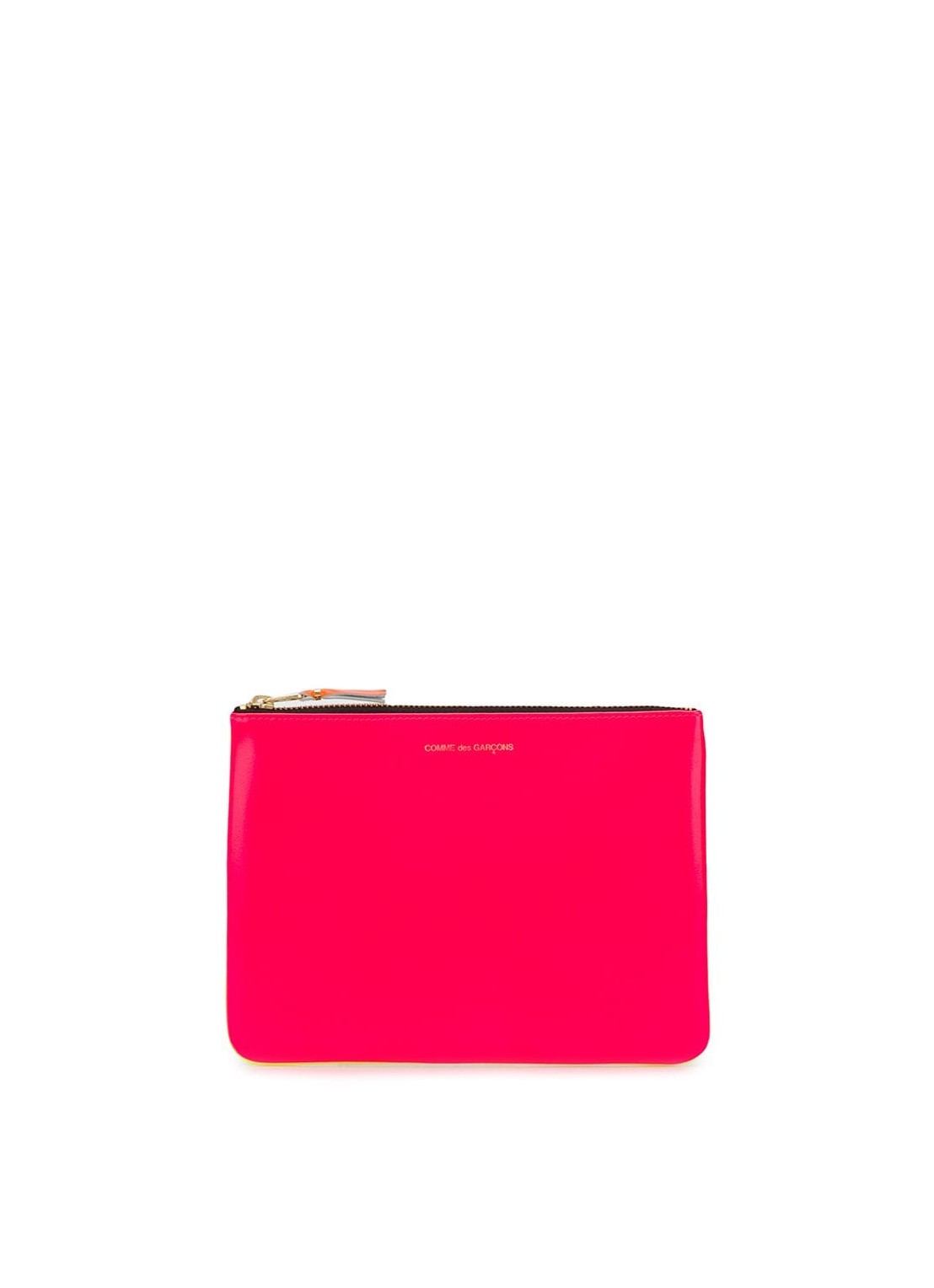 Cartera comme des garcons wallet man super fluo leather line sa5100sf pink yellow talla rosa
 