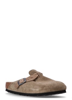 birkenstock zueco mujer boston leve braided taupe 1026694 taupe