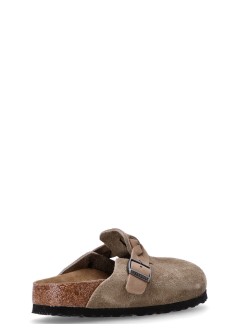 birkenstock zueco mujer boston leve braided taupe 1026694 taupe