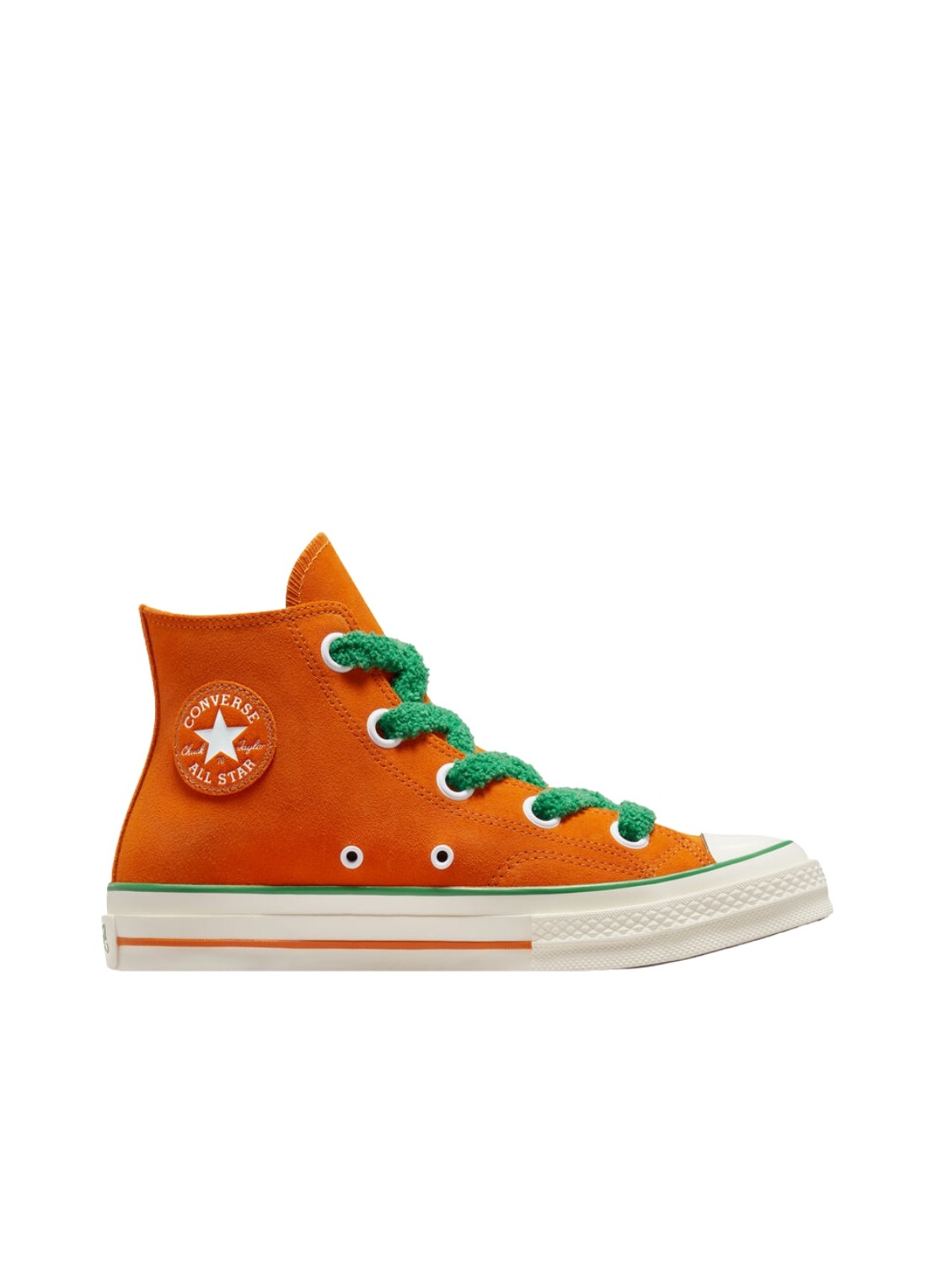 Sneaker converse sneaker woman chuck 70 hi a08152c orange green egret talla naranja
 