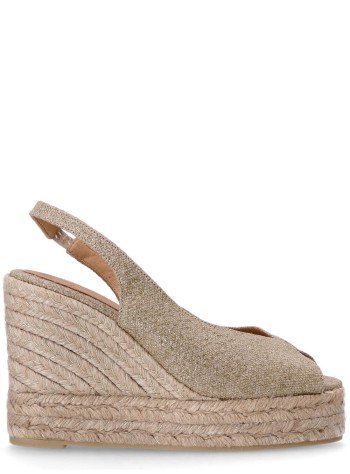 castañer sandal woman barbara/8ed 023409 3004 032 oro claro
