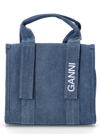 Recycled Tech Small Tote Denim