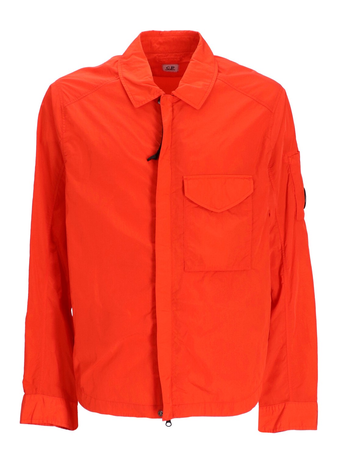 Outerwear c.p.company outerwear man chrome-r zipped overshirt 15cmos041a005904g 547 talla rojo
 