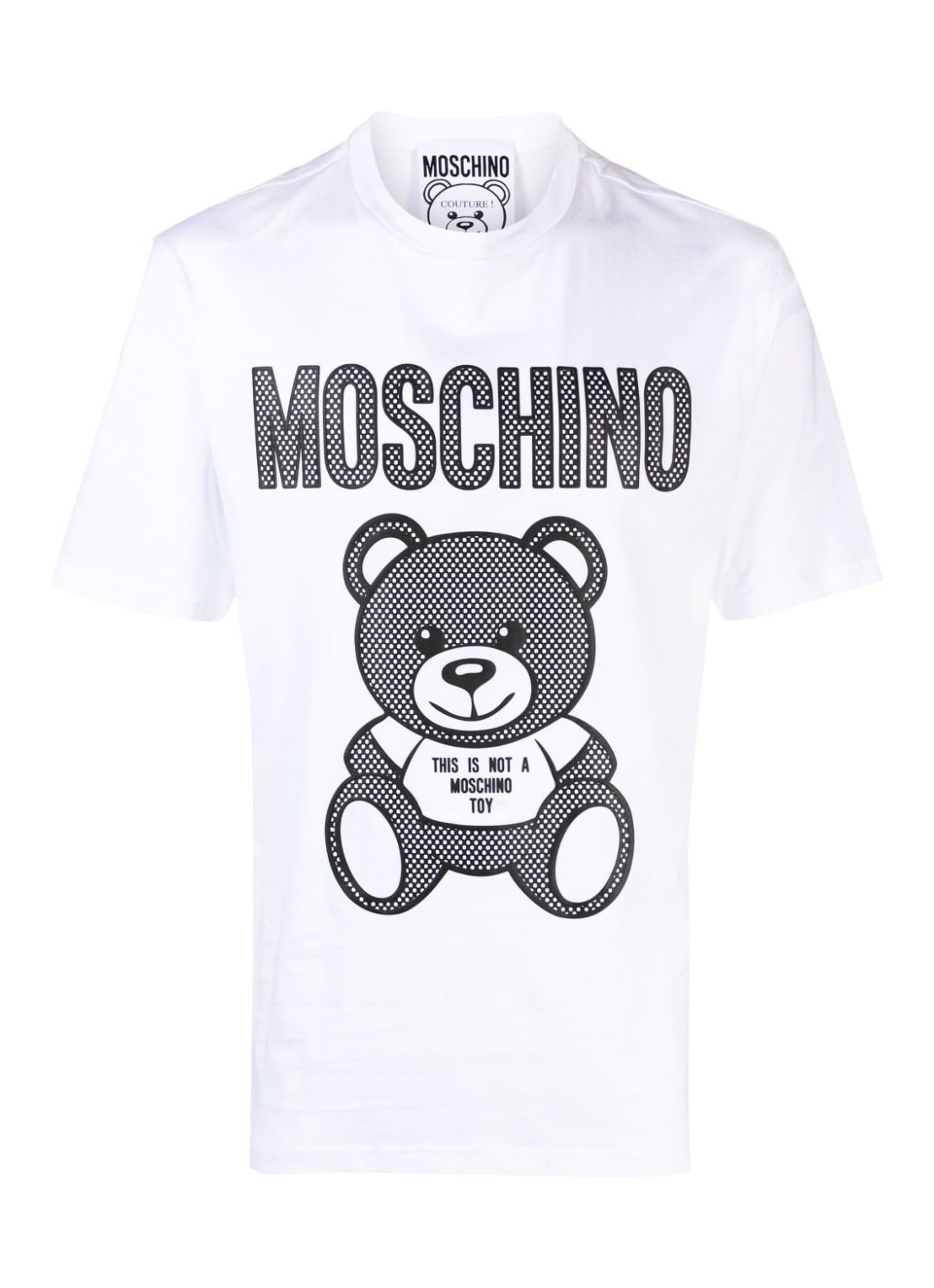 Camiseta moschino couture t-shirt man t-shirt 07272041 v1001 talla blanco
 