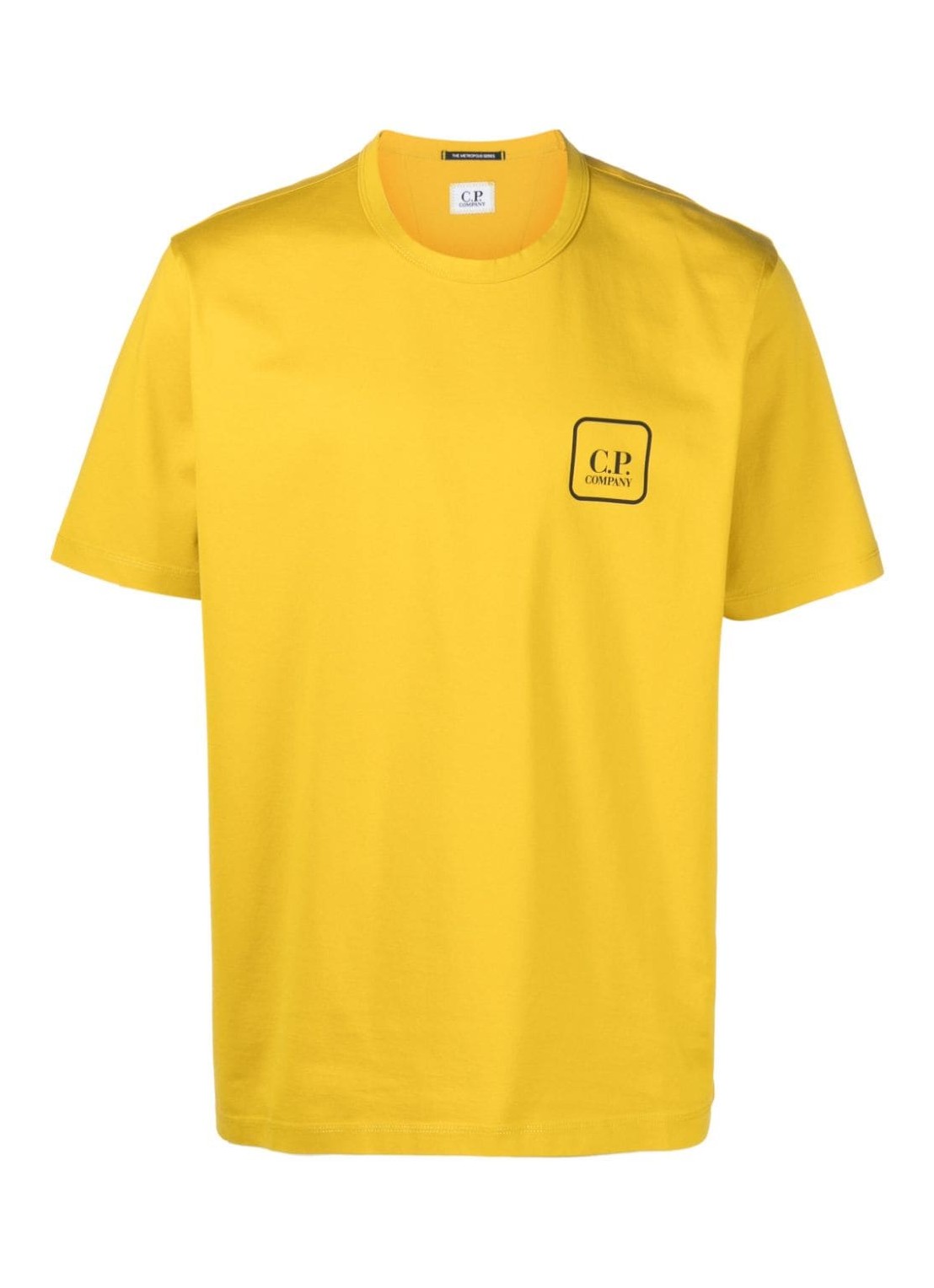 Camiseta c.p.company t-shirt man metropolis series mercerized jersey logo graphic t-shirt 16clts046a