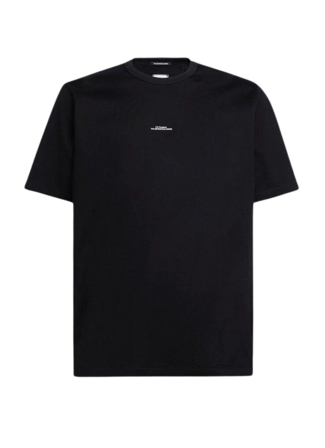 Camiseta c.p.company t-shirt man metropolis series mercerized jersey logo print t-shirt 16clts198a00