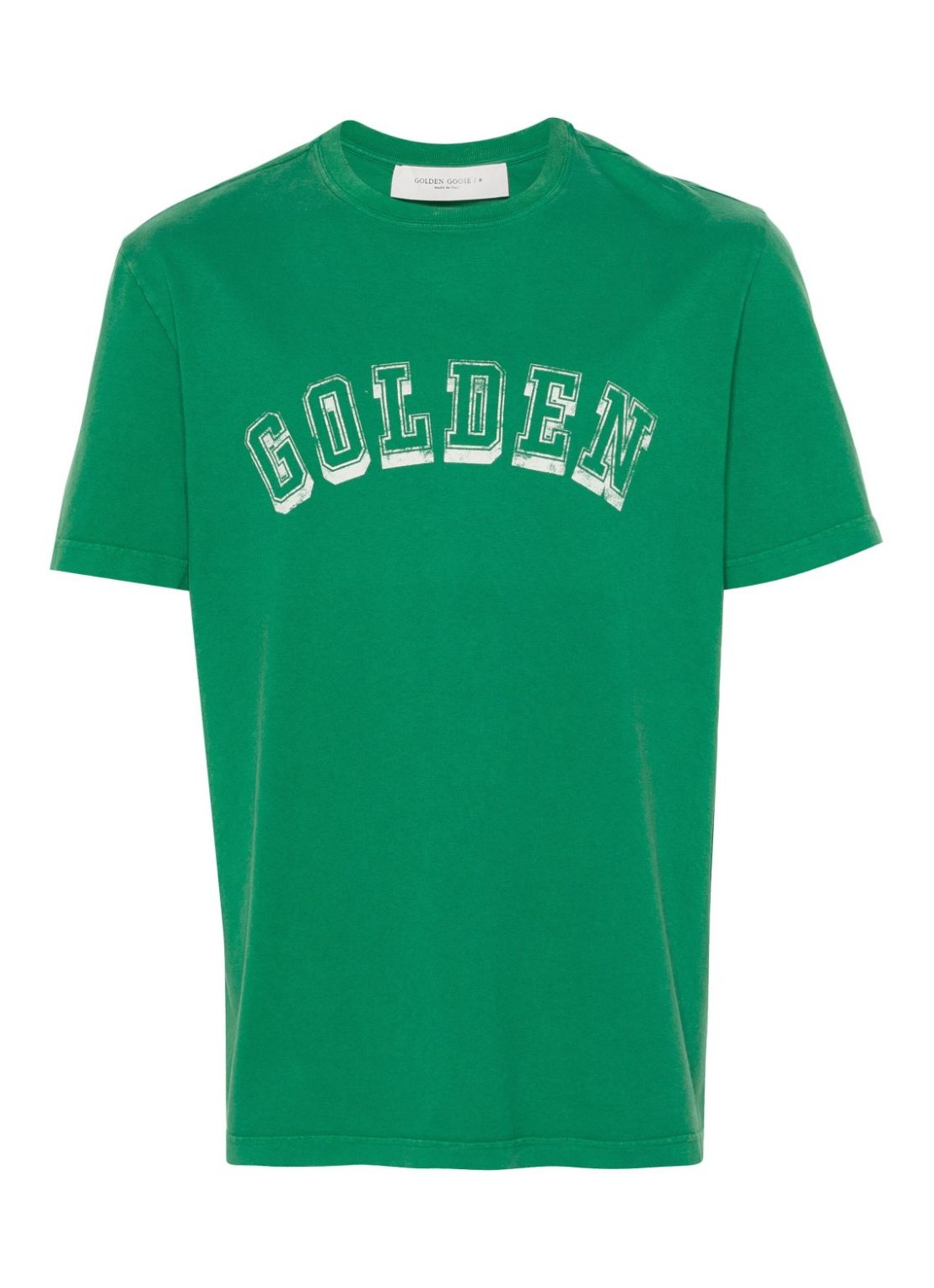Camiseta golden goose t-shirt man journey m's t-shirt regular gauze cotton jersey gmp01220p001351 35