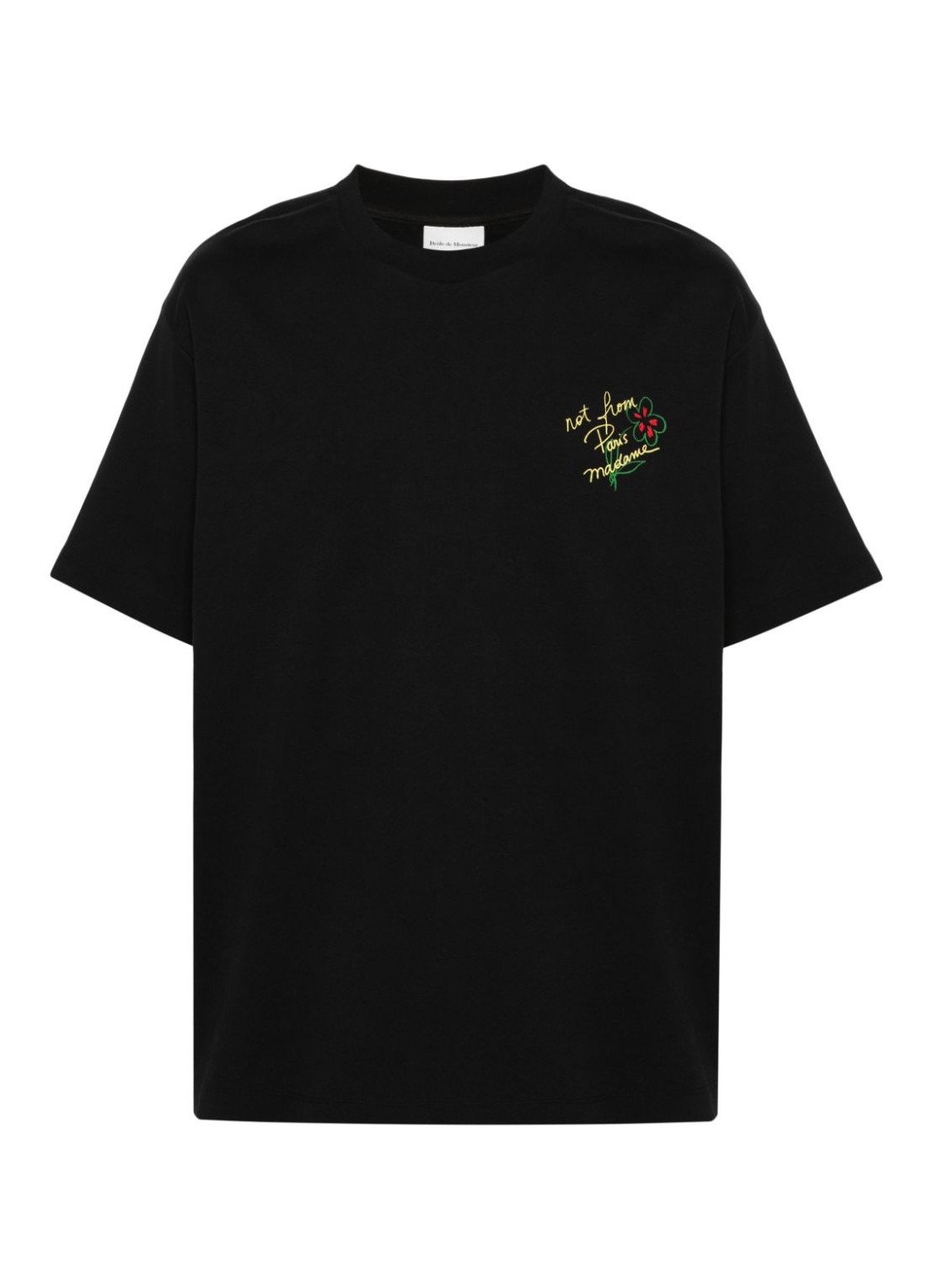 Camiseta drole de monsieur t-shirt man le t-shirt slogan esquisse dts188co002bl black talla S
 