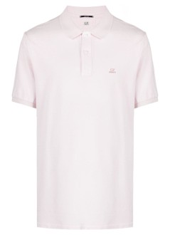 c.p.company polo man 24/1 piquet resist dyed polo shirt 16cmpl090a005527r 501